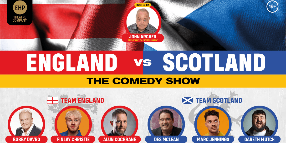 Hero image for England V Scotland - The Comedy Show